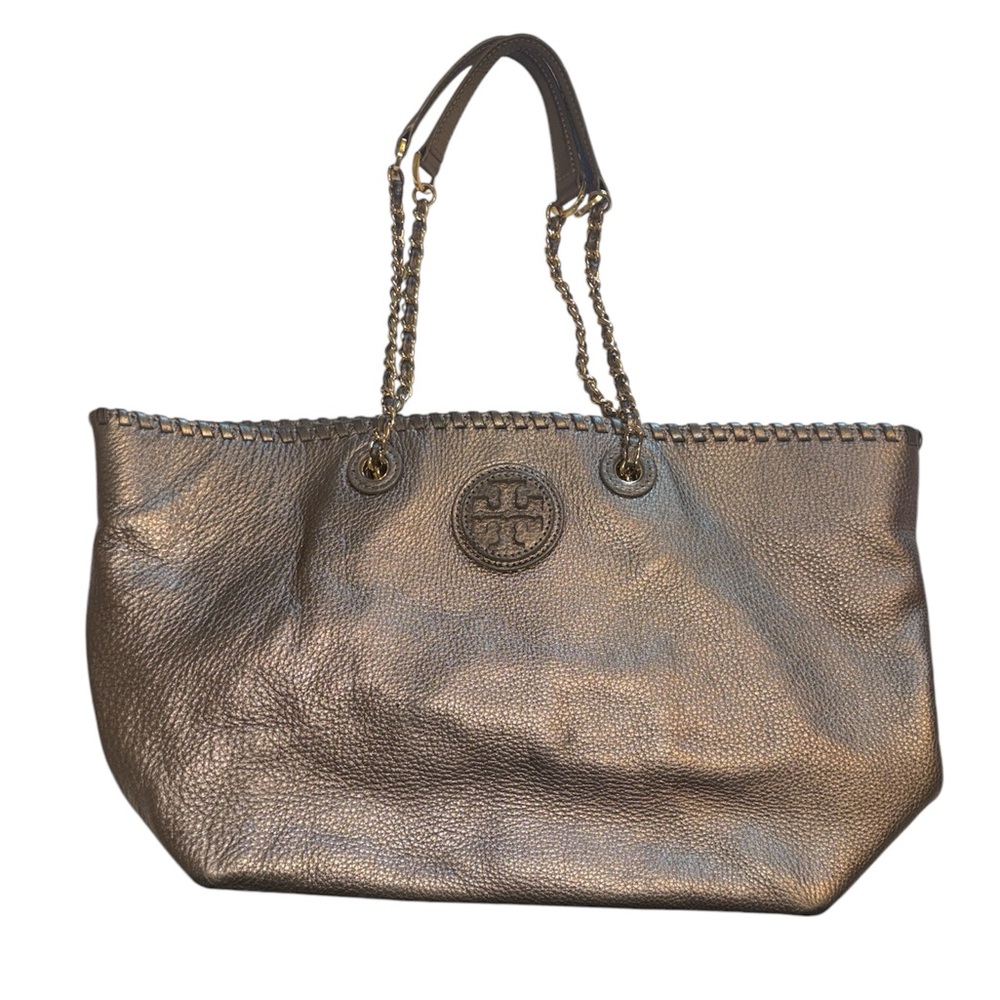 Tory Burch Metallic Tote Bag
